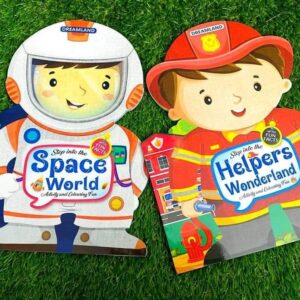 Space World Activity and Colouring Book