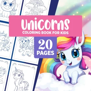 Unicorn Colouring Book