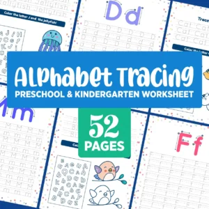 Draw&Learn | Alphabet Tracing Book