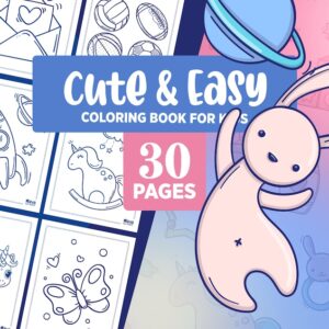 Colouring Book for Colour Recognition and Fine Motor Skills