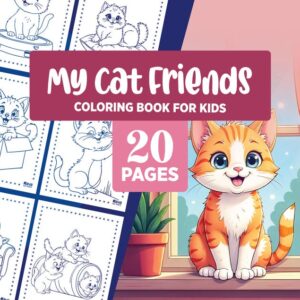 Cat Colouring Book