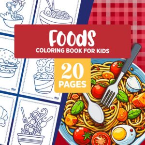 Food Colouring Book