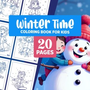 Winter Colouring Book
