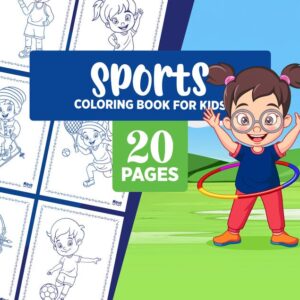 Sports Colouring Book