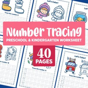 Number Tracing Book