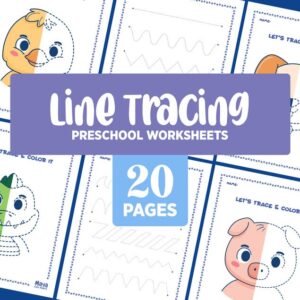 Preschool Line & Shape Tracing Book